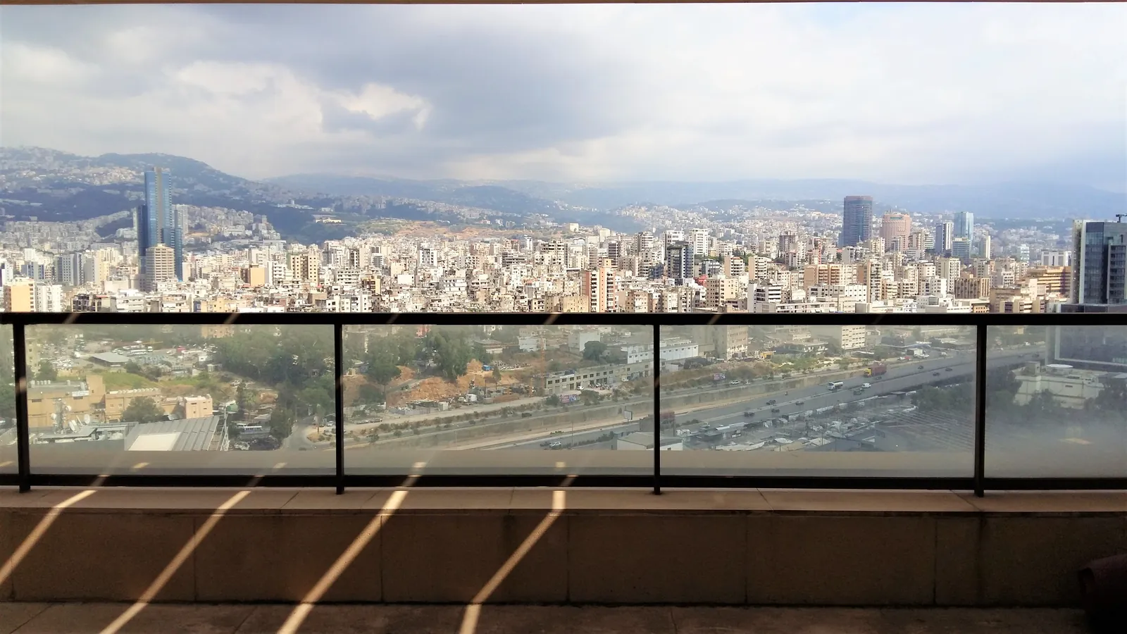 Apartment in Achrafieh, Beirut with City and Mountain View