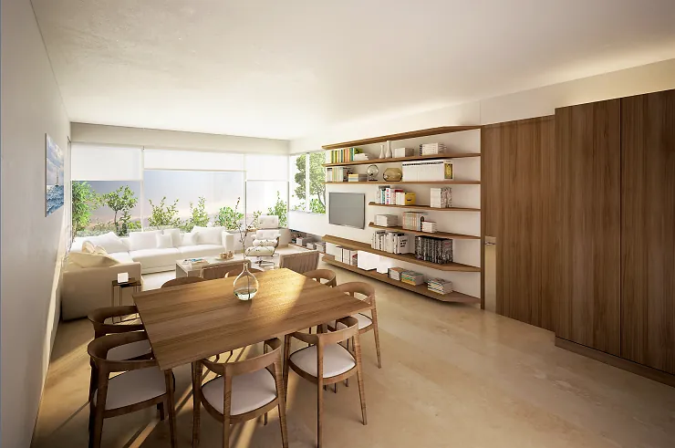Apartment in Achrafieh, Beirut with Partial Mountain and City View — الصورة 2