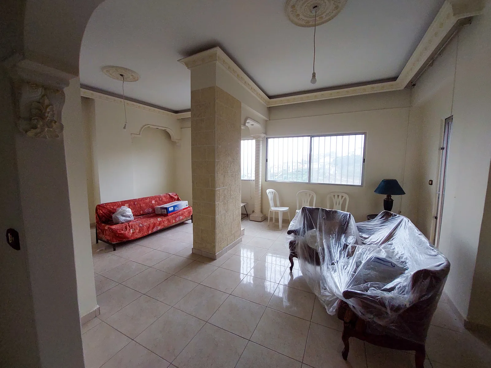 Apartment for Rent in Naccache, Metn with Sea View