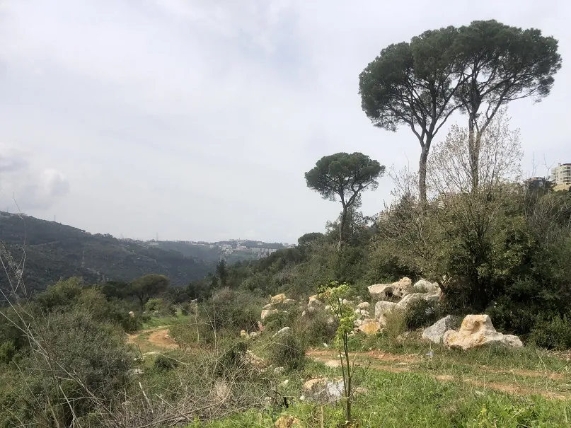 Land in New Monteverde, Metn with Panoramic View — الصورة 1