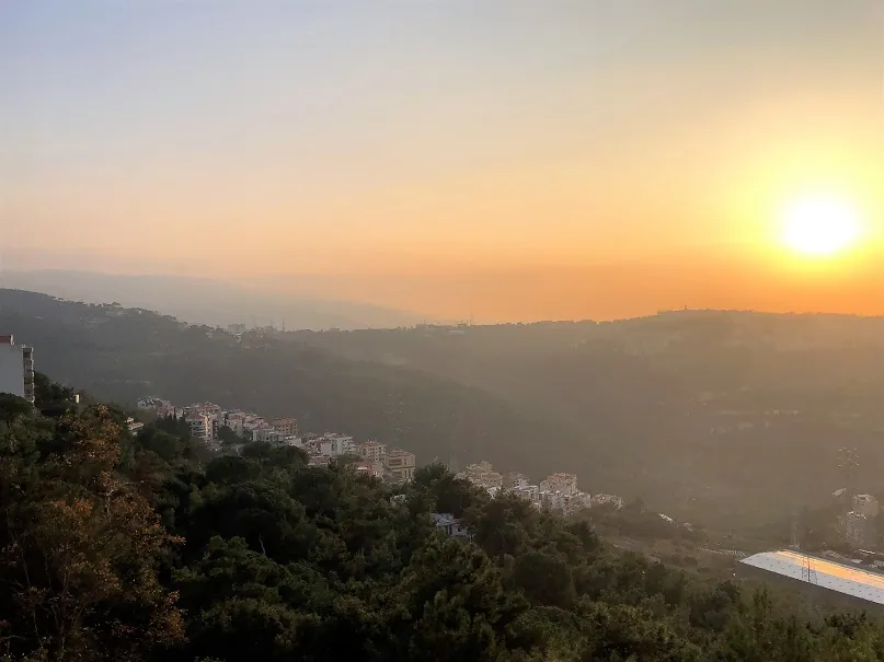 Apartment in Monteverde, Metn with a Panoramic View