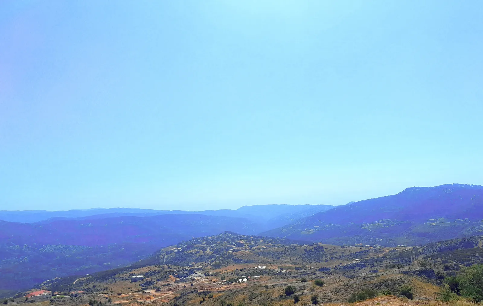 Land in Mtein, Metn Overlooking the Ocean and the Mountains
