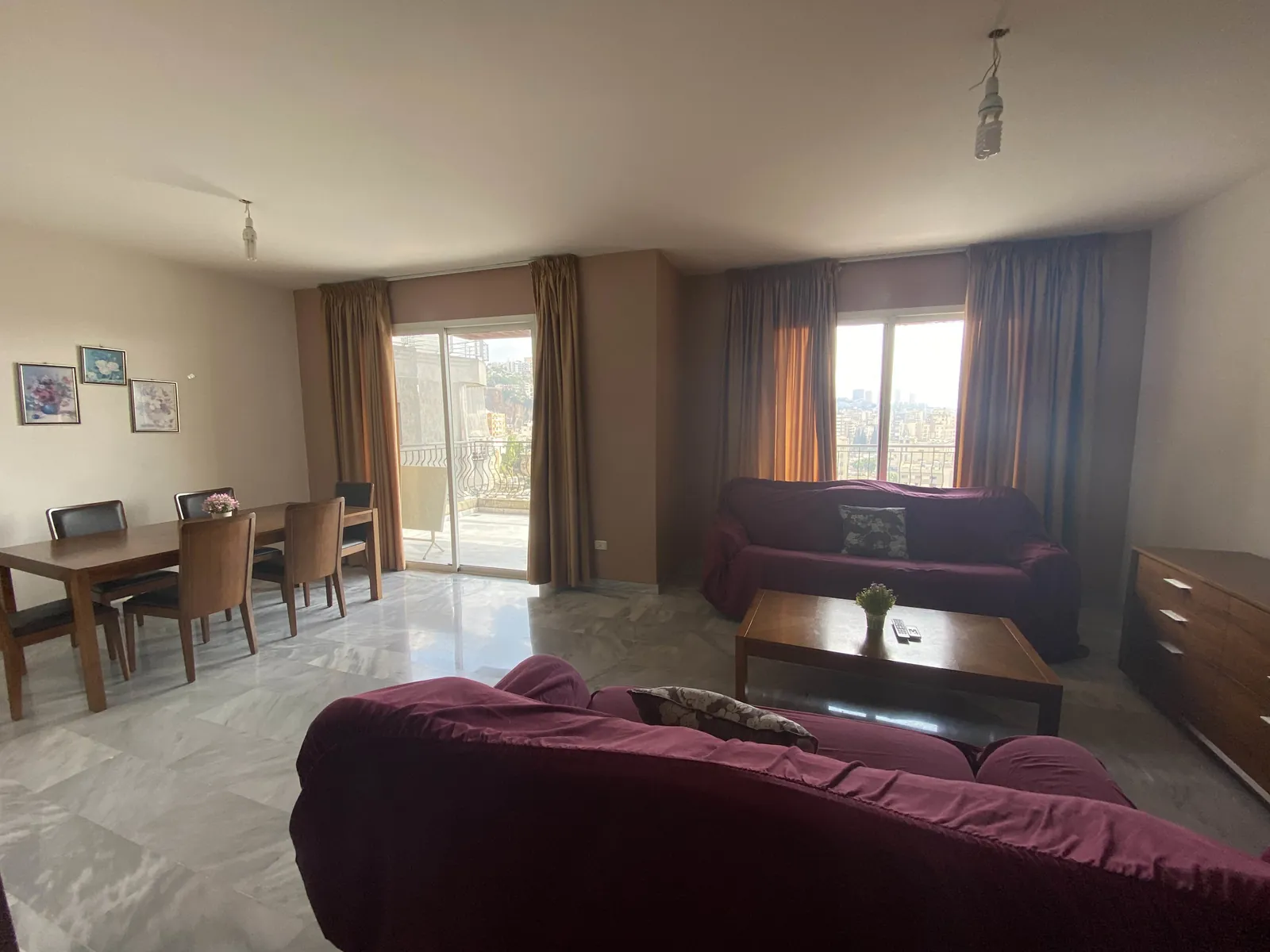 Furnished Apartment for Rent in Zalka, Metn with an Open View — الصورة 2