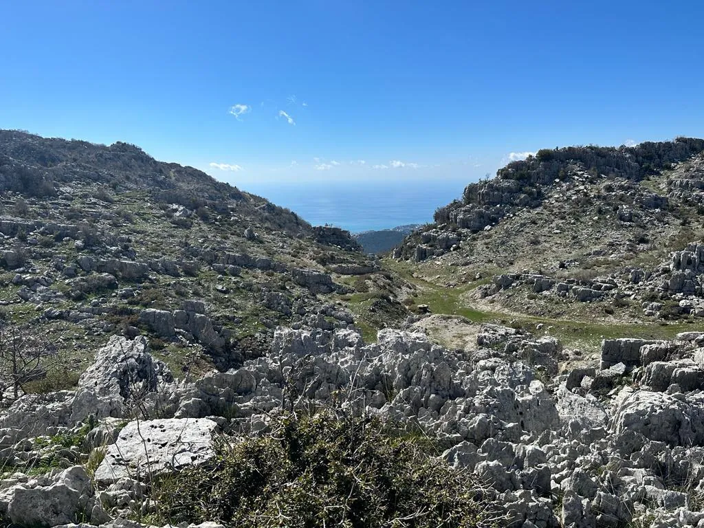 Land in Raachine, Keserwan with Mountain & Sea View