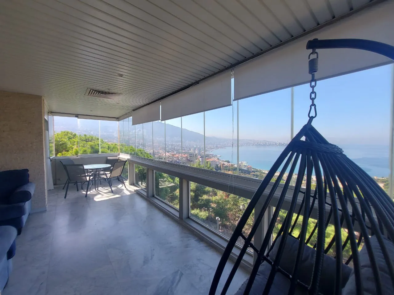 Furnished Apartment in Adma, Keserwan with Sea and Mountain View