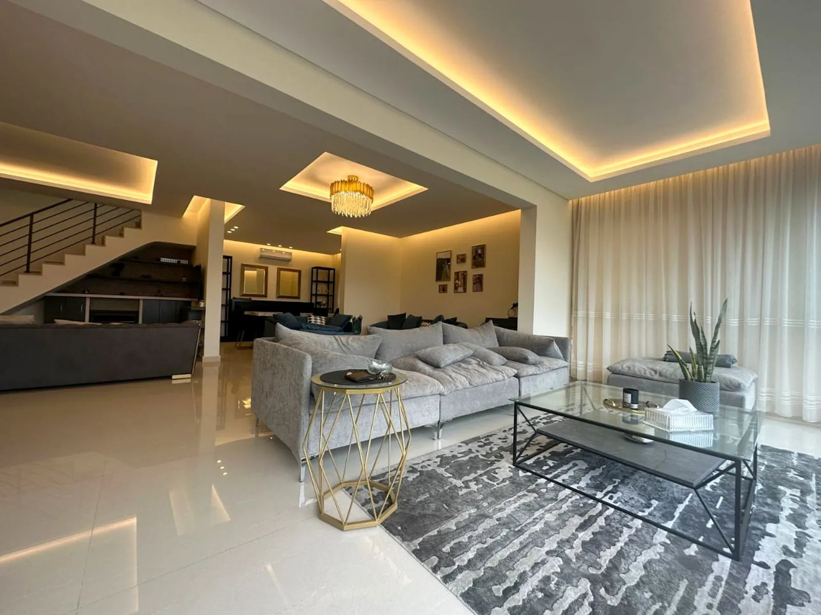 Furnished Duplex in Dik El Mehdi, Metn with Sea & Mountain View