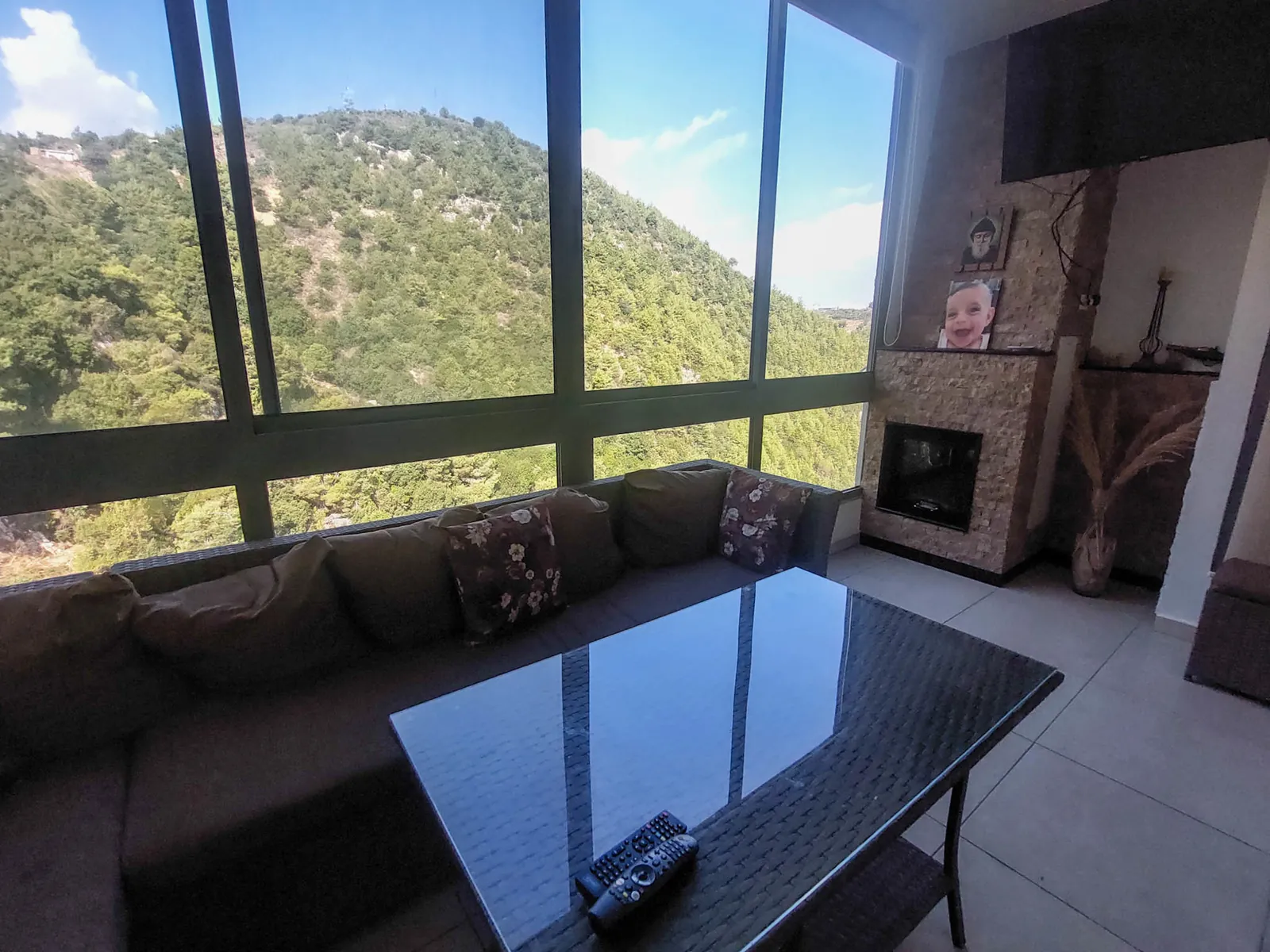 Furnished Apartment in Zikrit, Metn with Mountain View