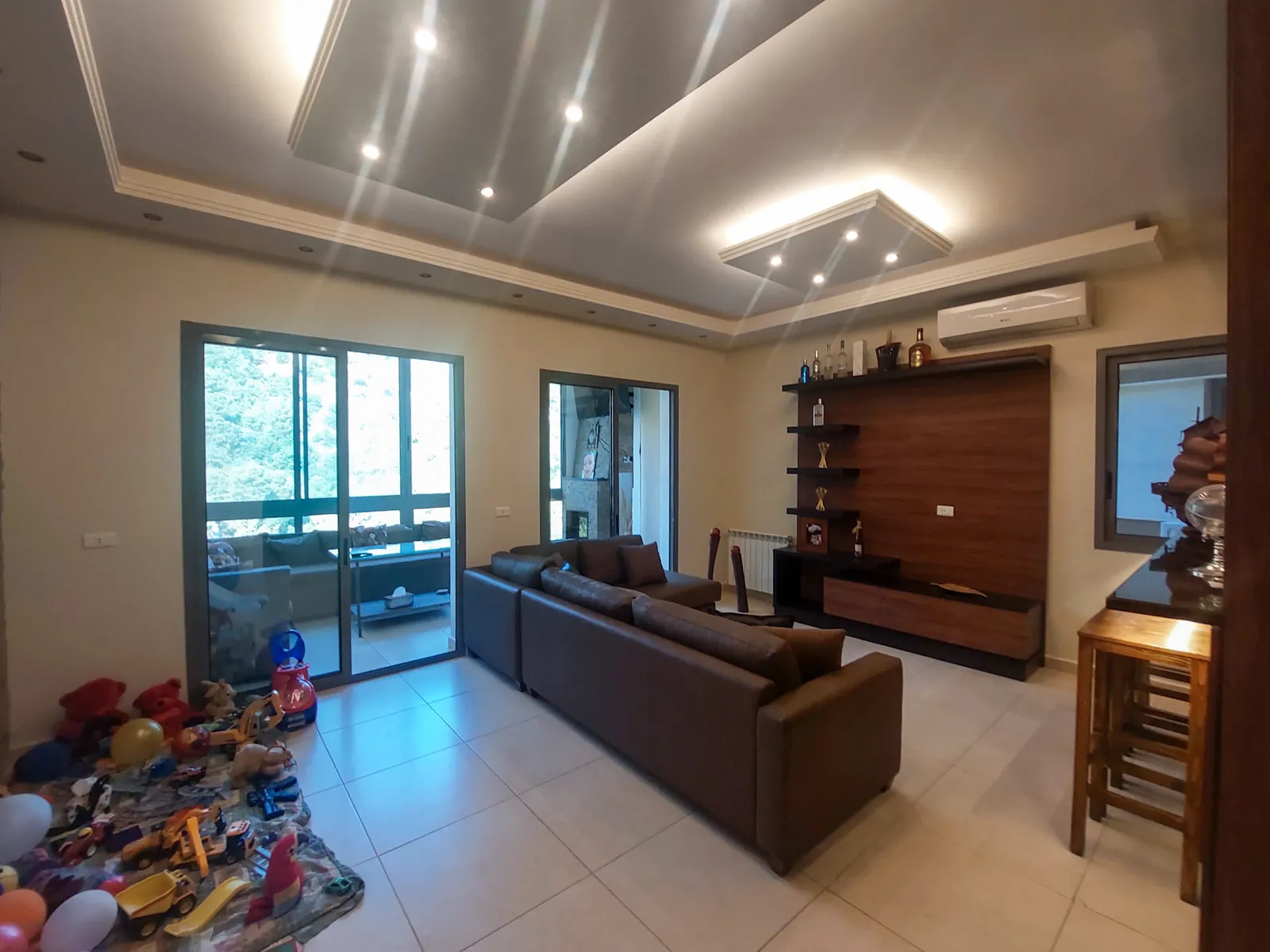 Furnished Apartment in Zikrit, Metn with Mountain View — الصورة 3