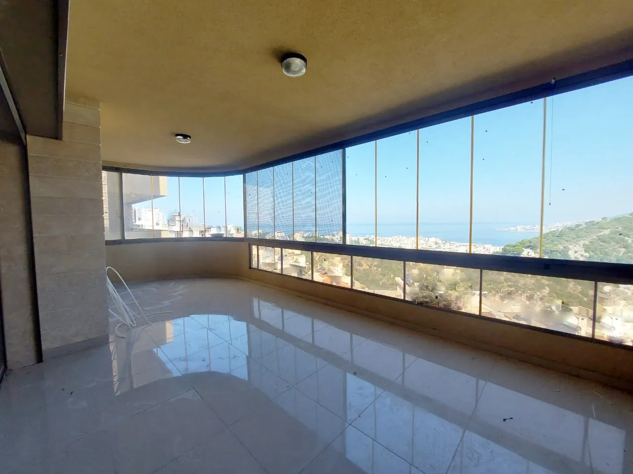 Apartment for Rent in Zouk Mikael with Sea and Mountain View