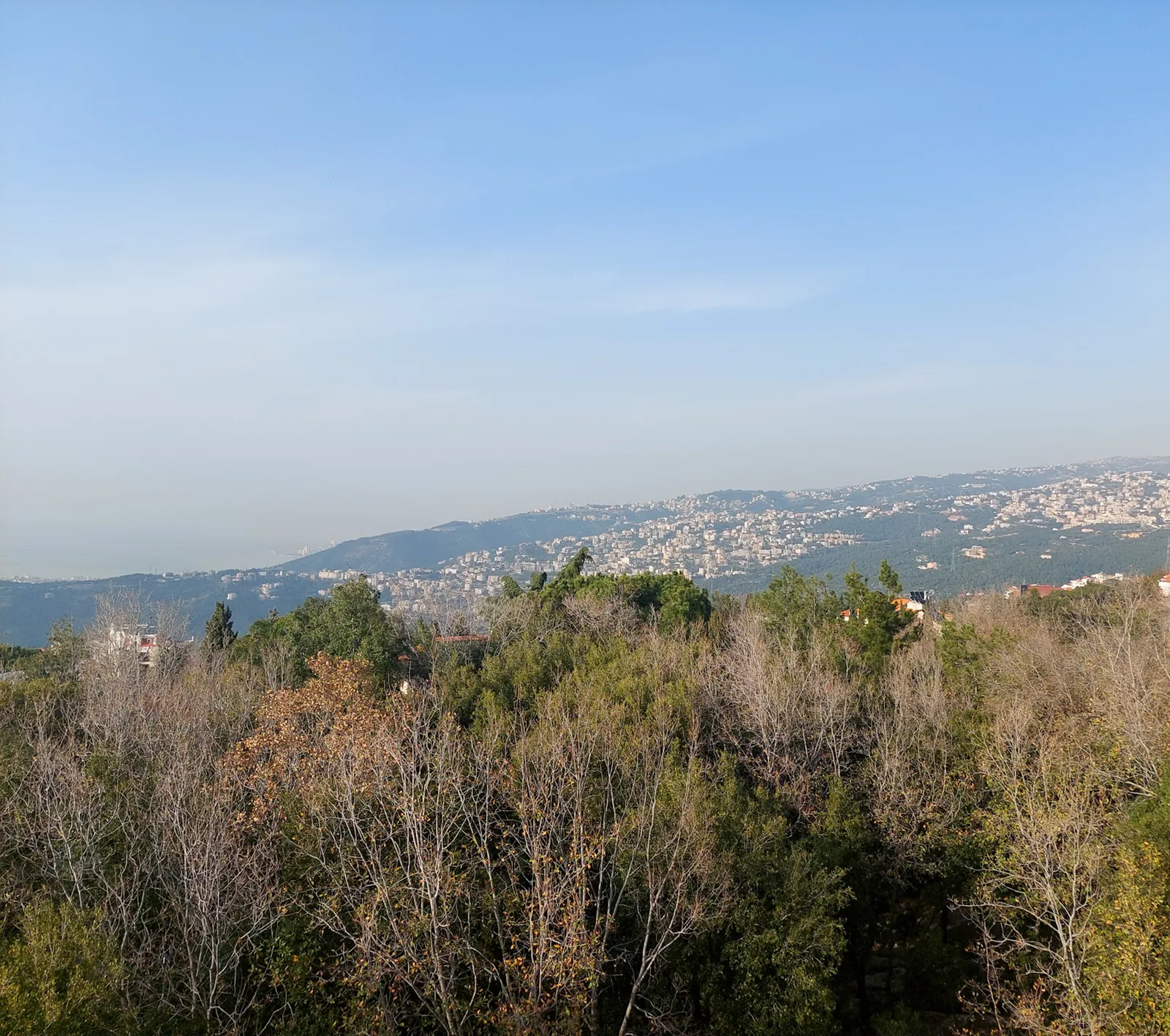 Land in Ain Aar, Metn with Sea and Mountain View