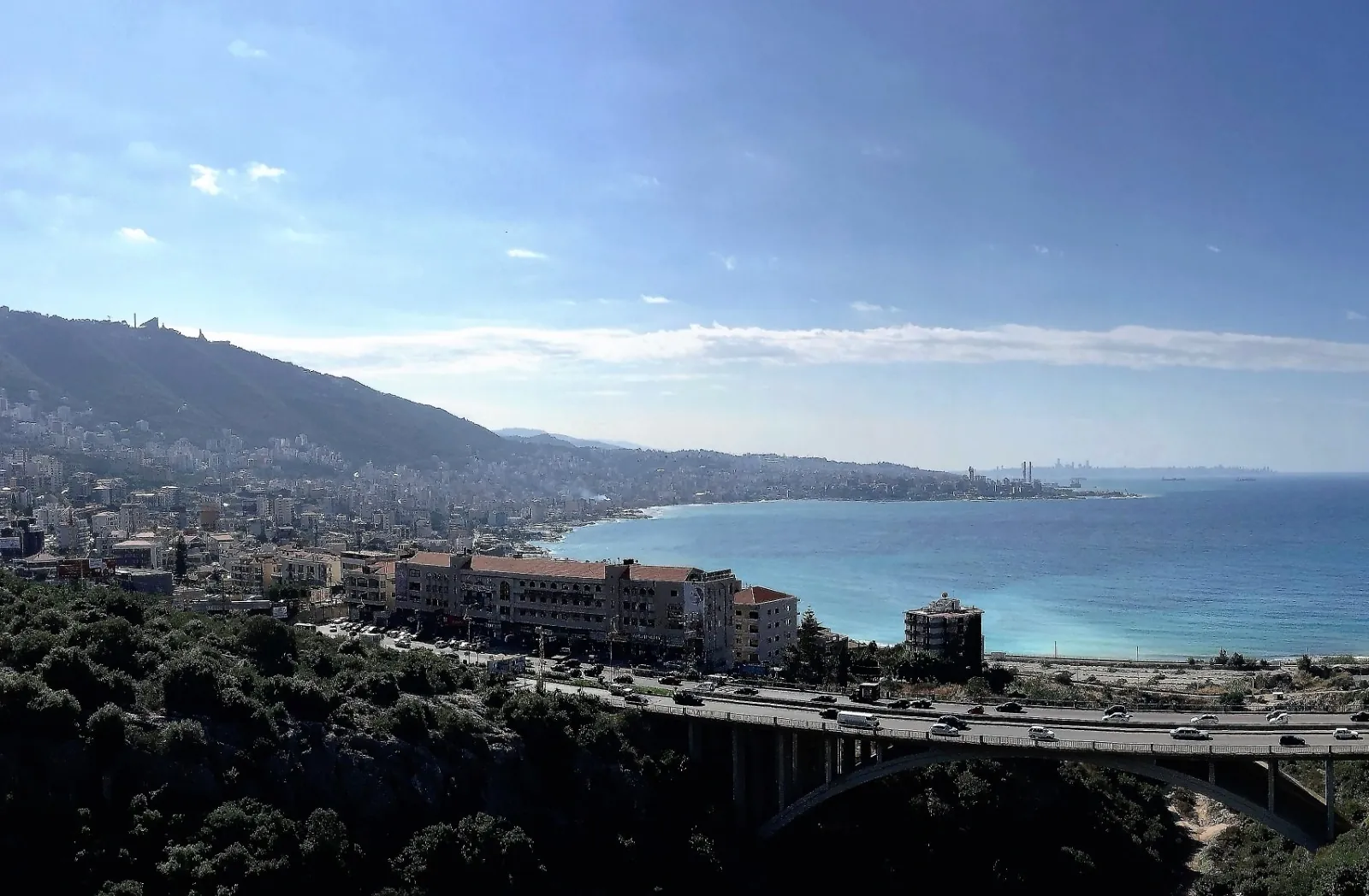 Land in Adma Keserwan with Breathtaking Sea and Mountain View