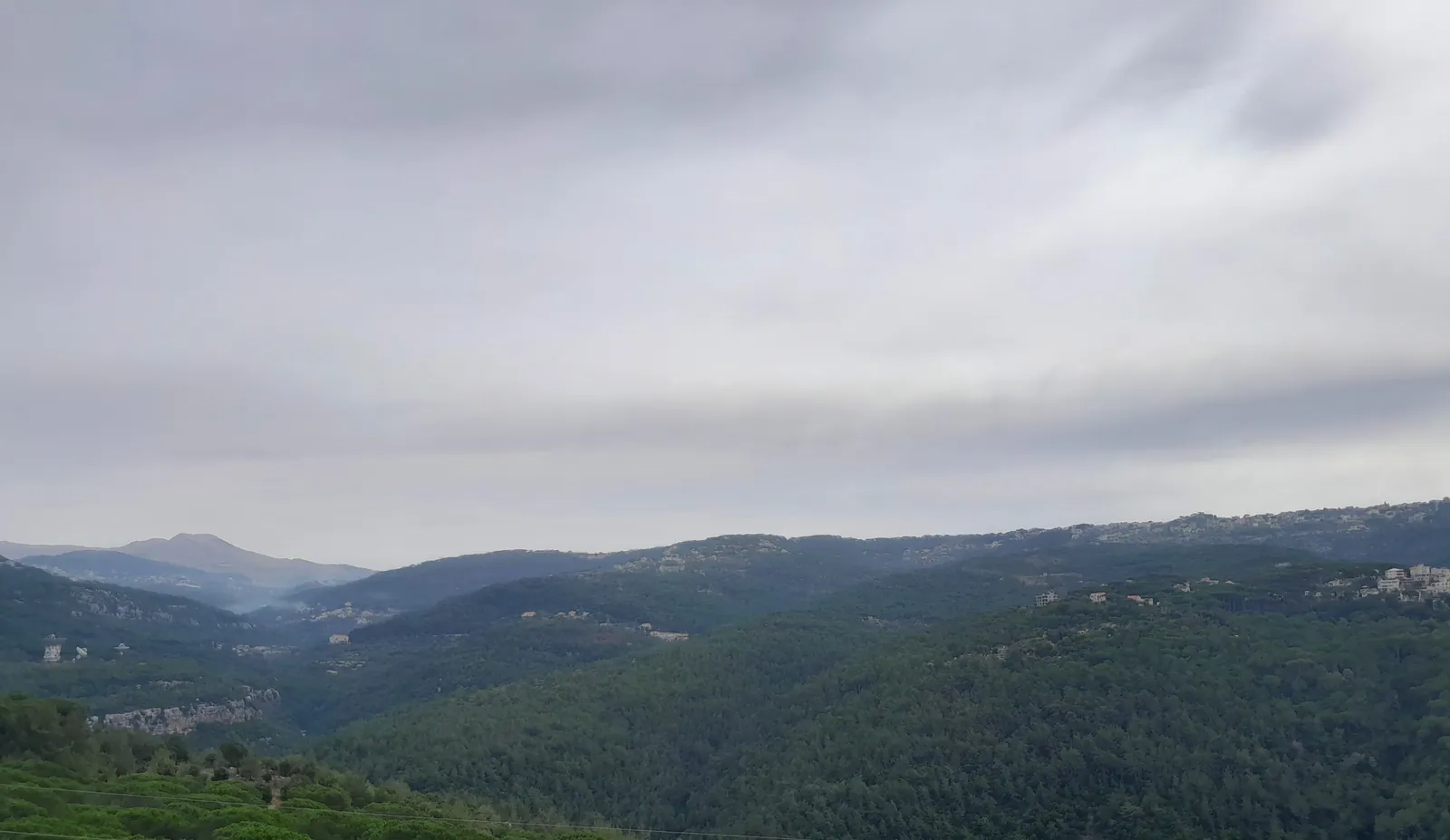 Land in Oyoun Broumana, Metn Overlooking the Mountains