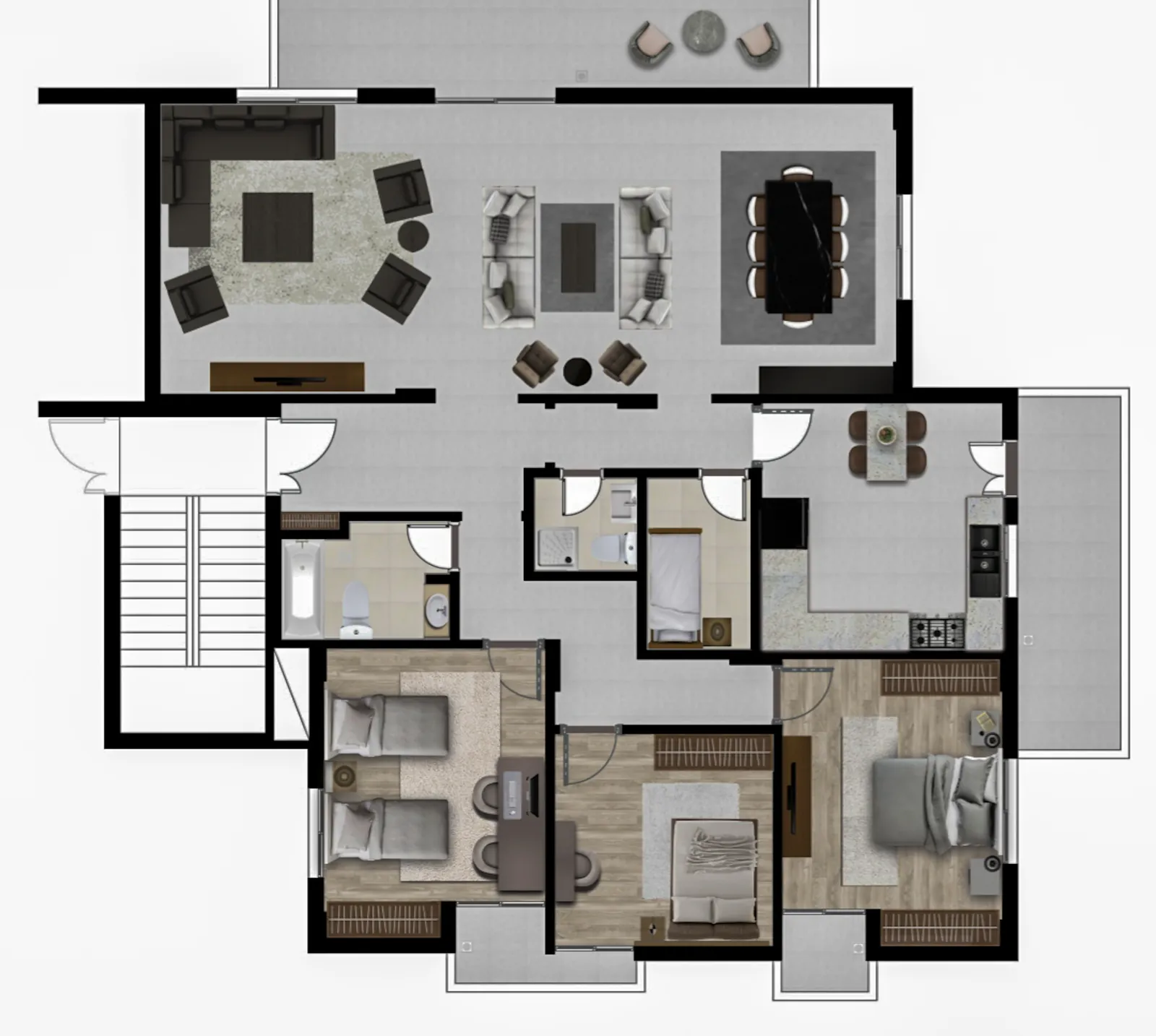 Prime Location Apartment in Dbayeh, Metn