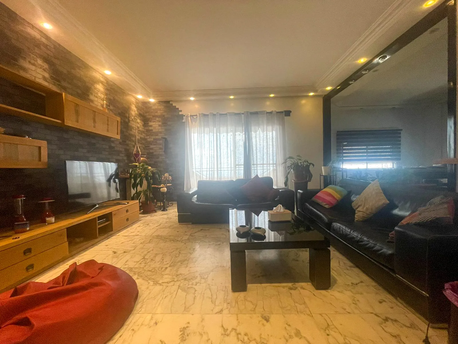 Semi-Furnished Apartment in Biyada, Metn with Panoramic View