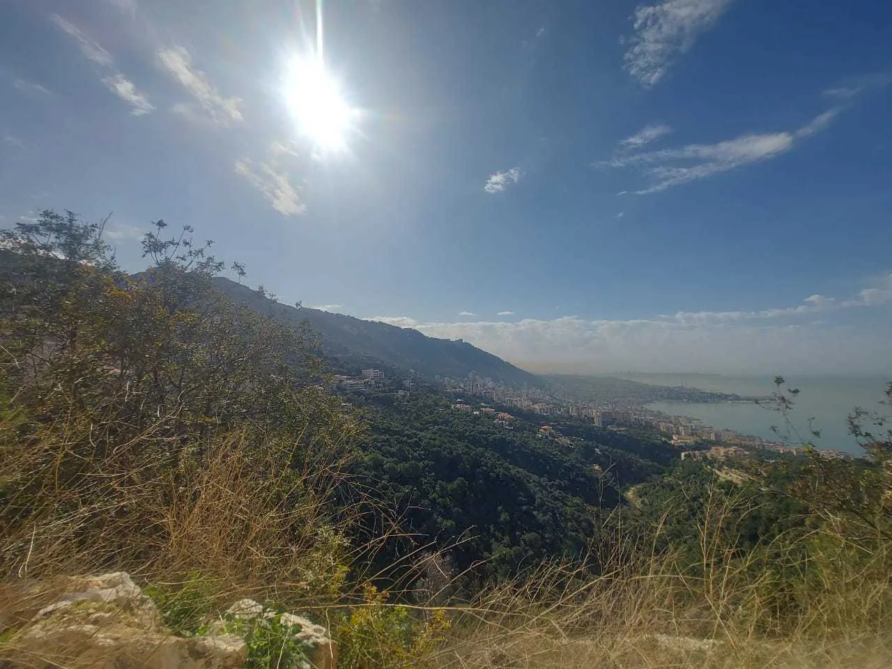 Land in Kfar hebab Keserwan with Sea and Mountain View