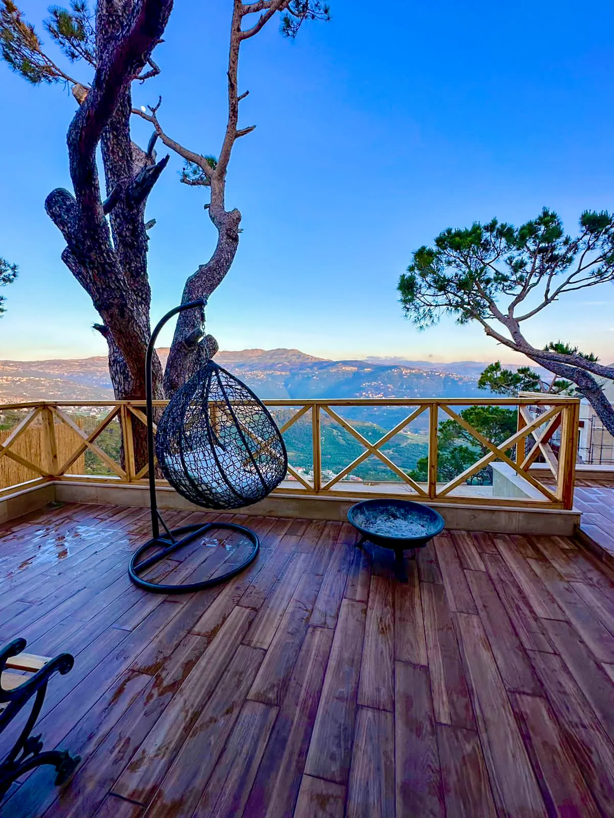 Fully Furnished Chalet in Dhour Choueir, Metn with Mountain View