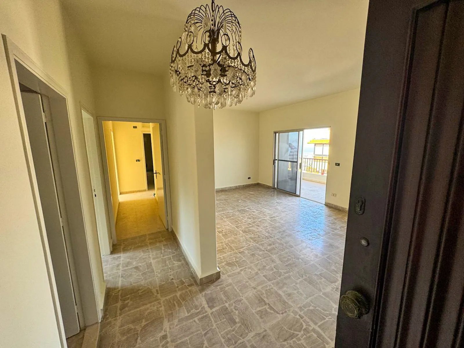 Three Bedroom Apartment in Beit El Chaar, Metn with Sea View