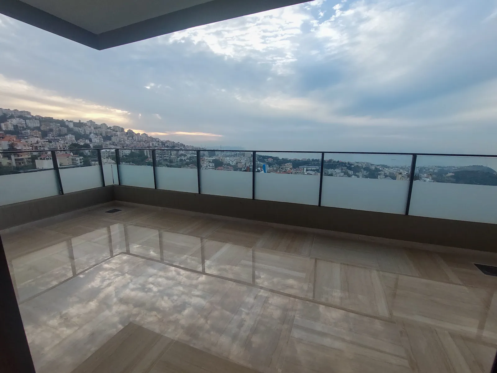 Apartment in Mazraat Yachouh, Metn with Sea & Mountain View