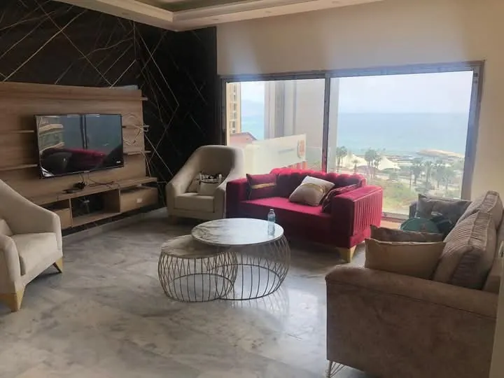 Furnished Apartment in Rawche, Beirut with a Breathtaking Sea View