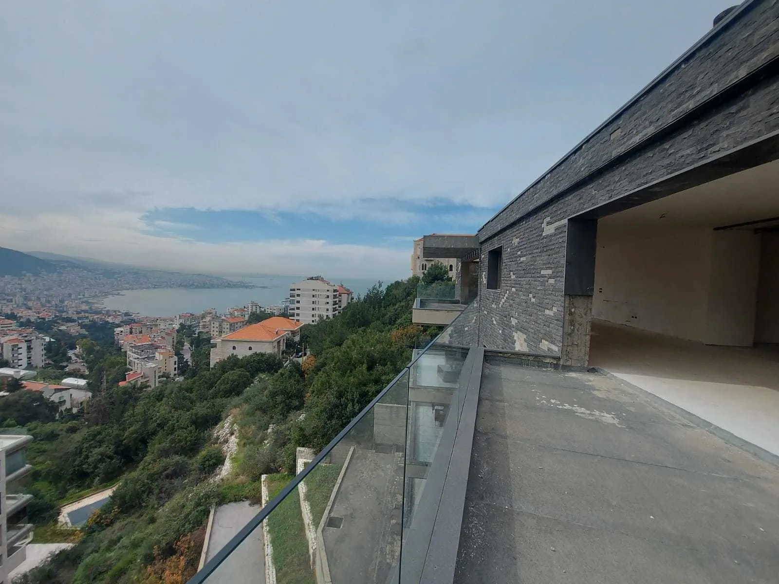 Apartment in Adma, Keserwan with Sea and Mountain View