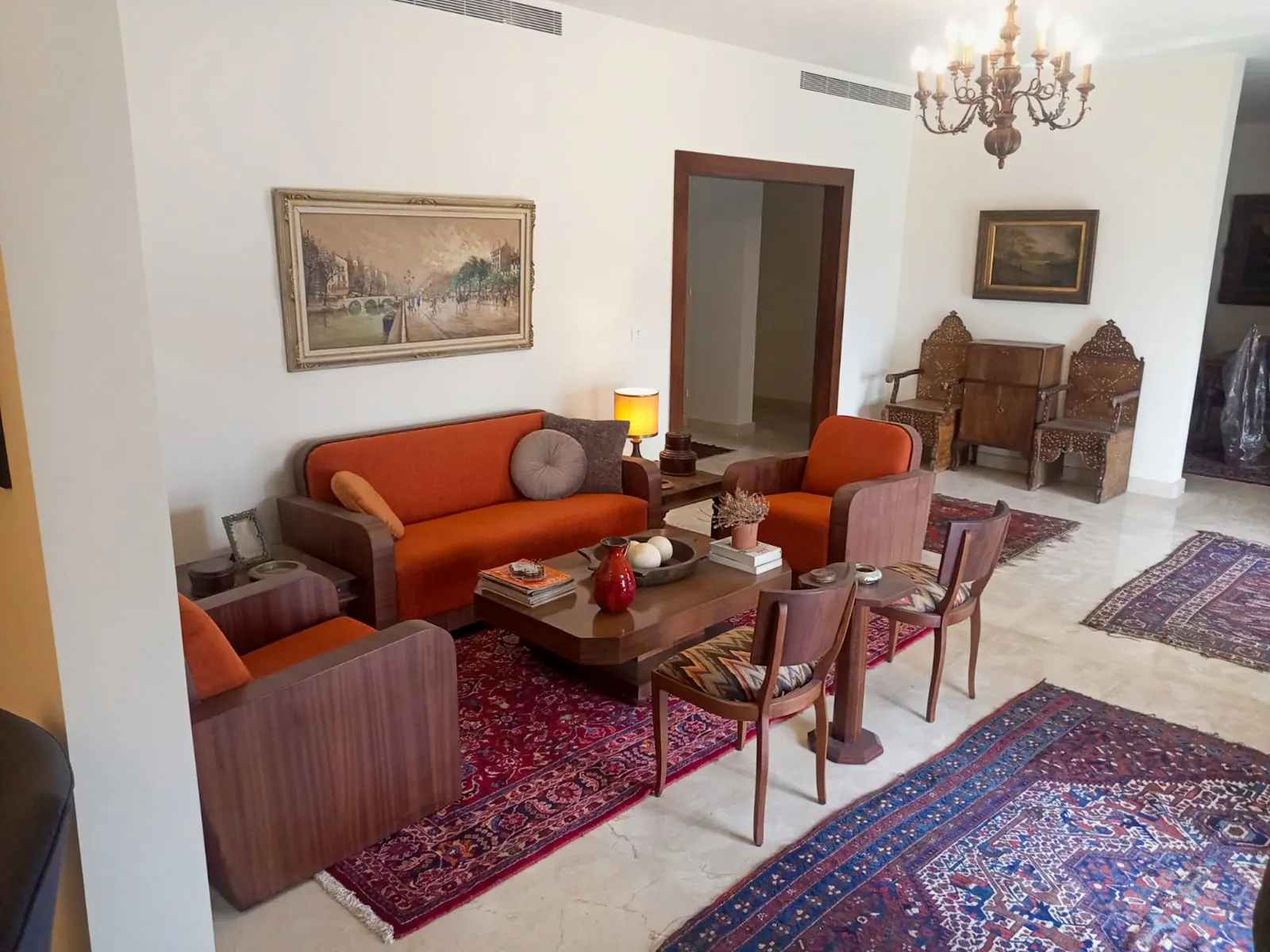 Furnished Apartment in Rabieh, Metn with Breathtaking Sea View