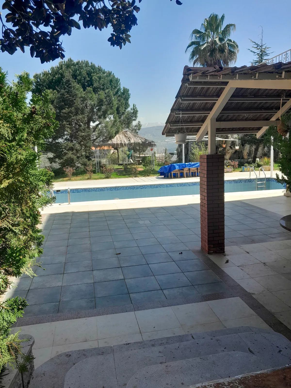 Chalet with Pool in Ajaltoun, Keserwan with Sea and Mountain View