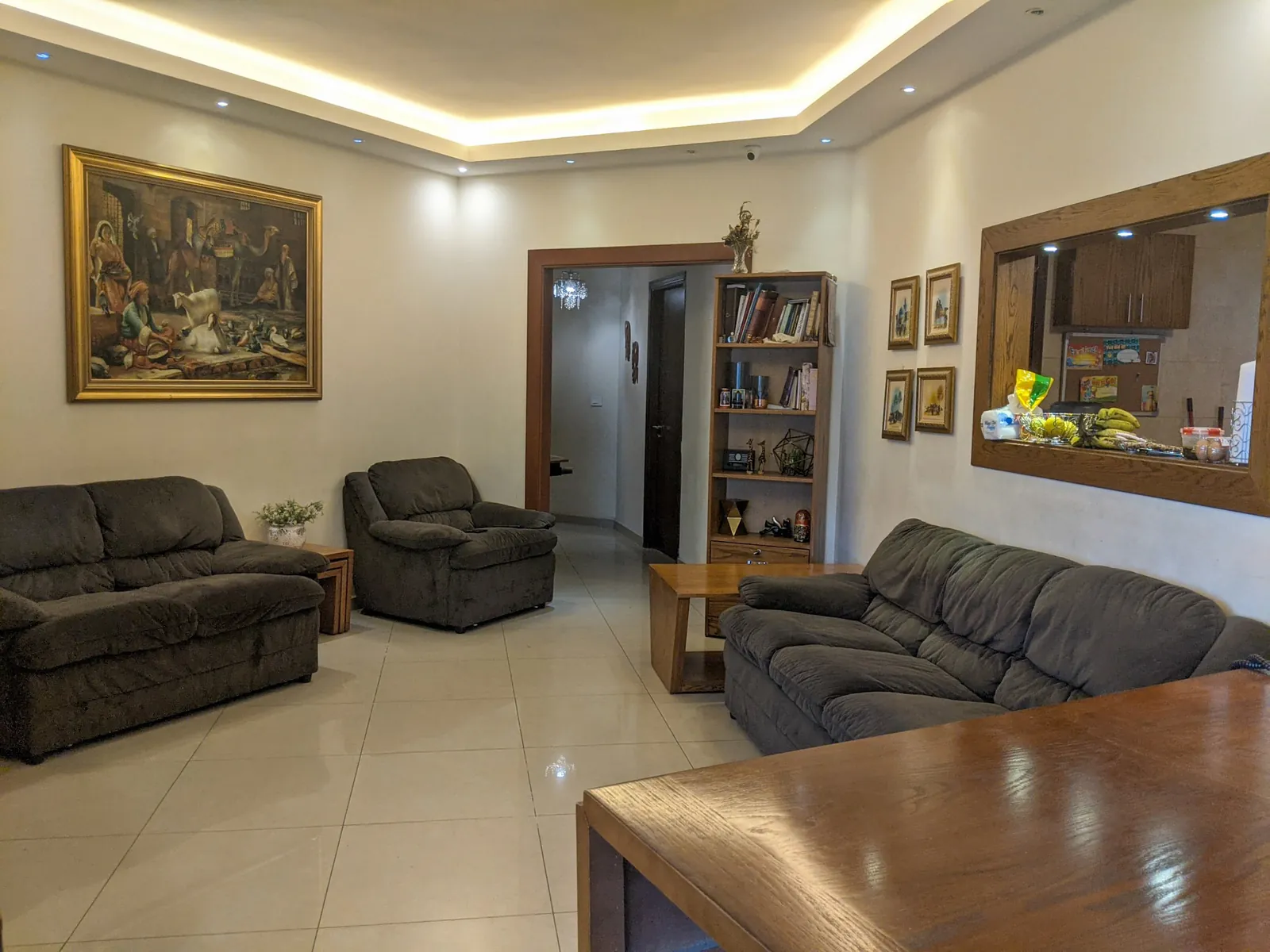 Fully Furnished Apartment for Sale/Rent in Aoukar, Metn with Terrace