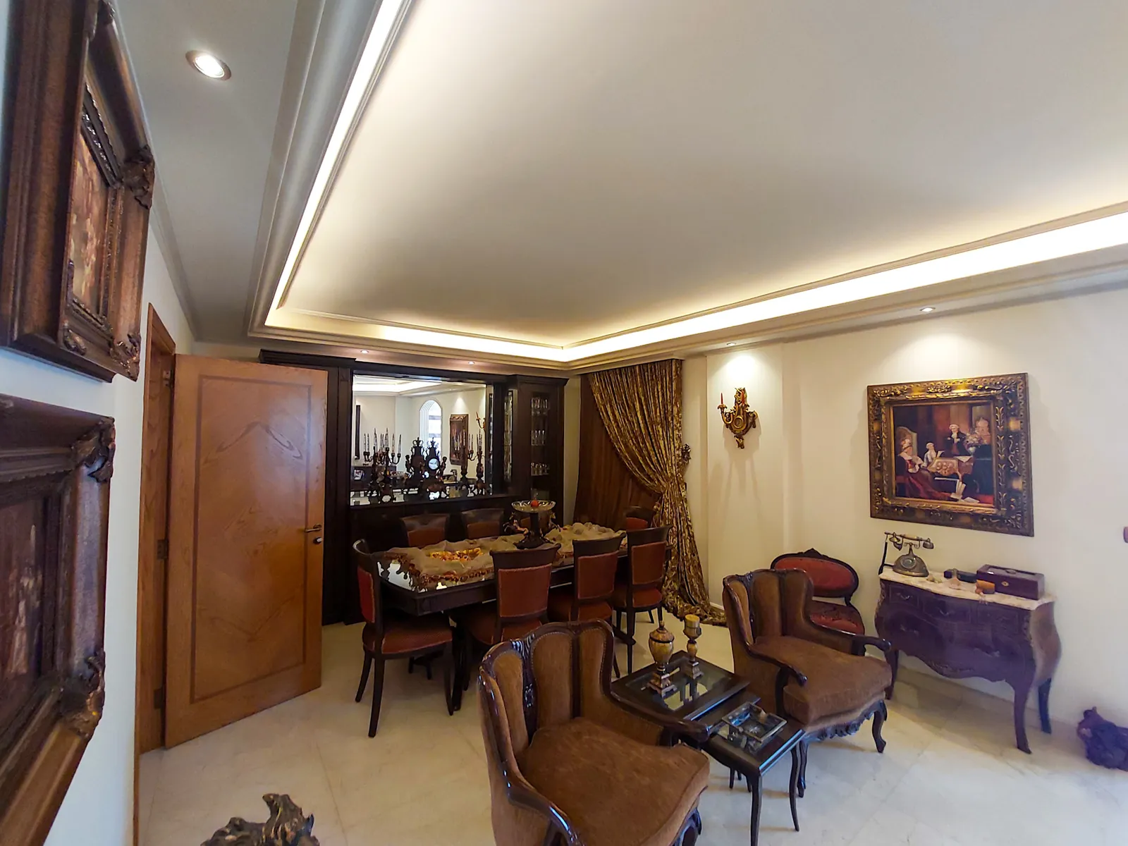 Furnished Apartment in Qornet El Hamra, Metn with Mountain View — الصورة 2