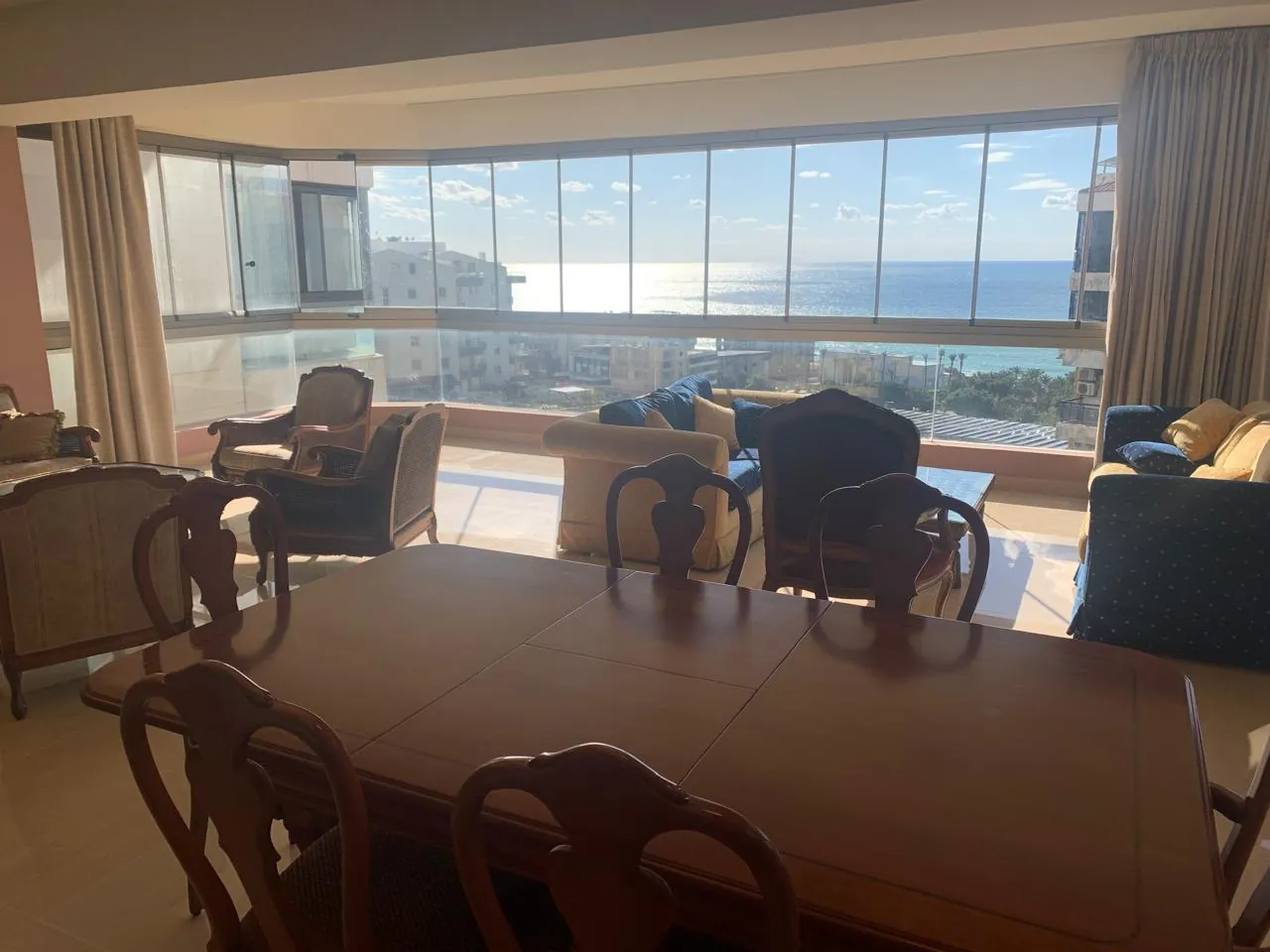 Furnished Apartment for Sale or for Rent in Khaldeh, Aley with Sea View