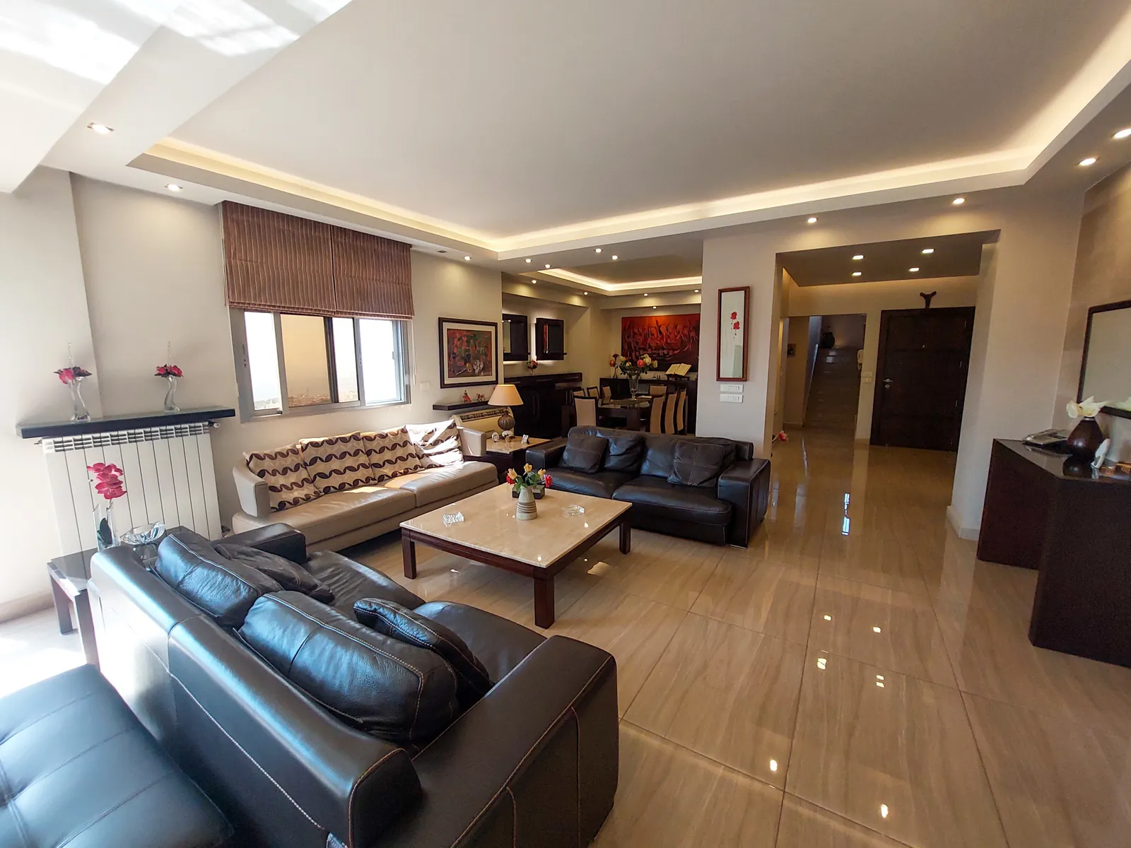 Duplex in Dik El Mehdi, Metn with Sea and Mountain View — photo 2
