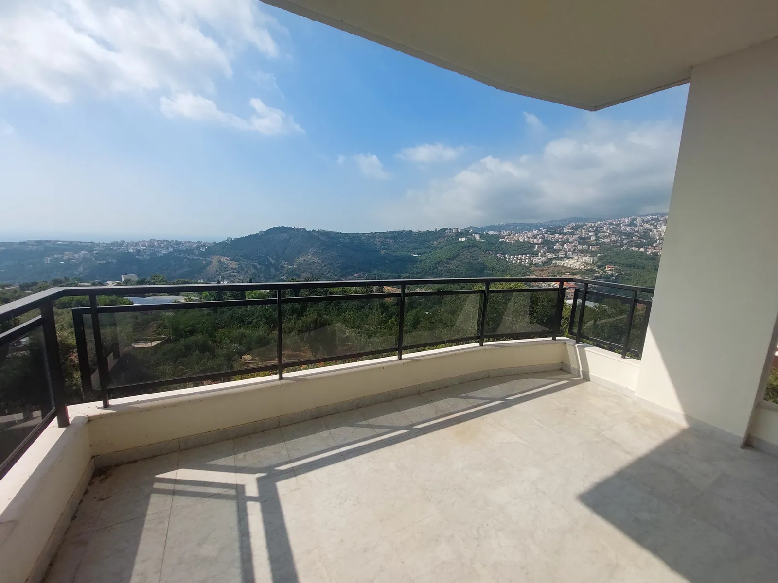 Apartment in Zikrit, Metn with Sea and Mountain View
