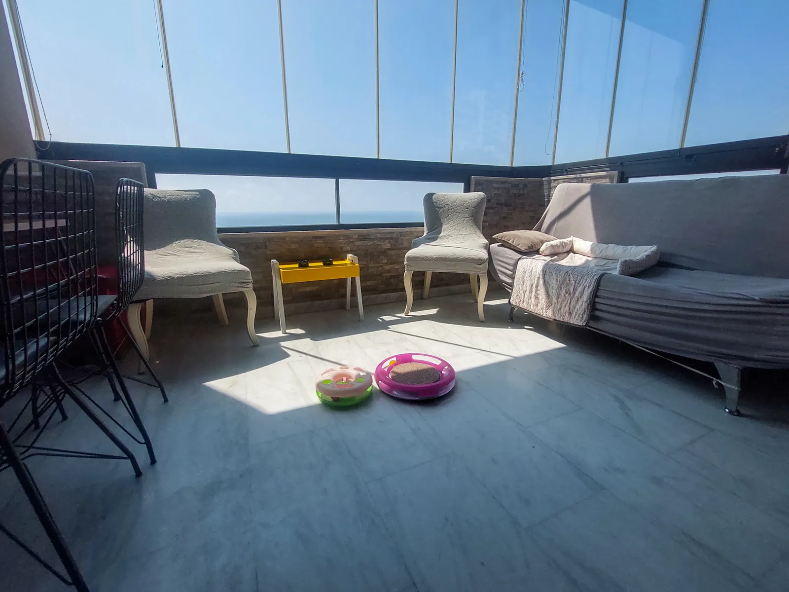 Furnished Apartment for Rent in Dbayeh, Metn with Sea View