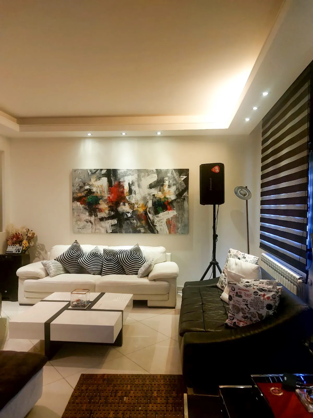 Fully Decorated Apartment in Zikrit, Metn with Mountain View