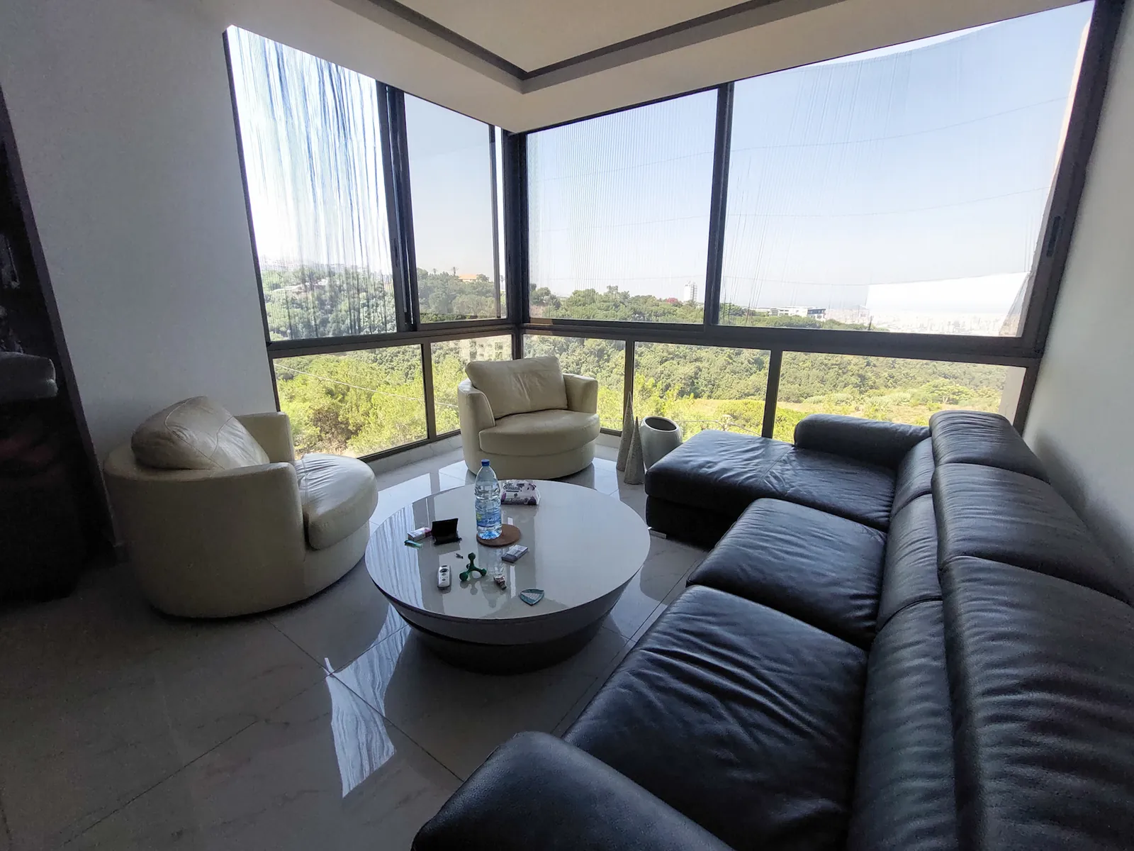Furnished Apartment in Mar Roukoz, Metn with Sea + Mountain View — photo 3