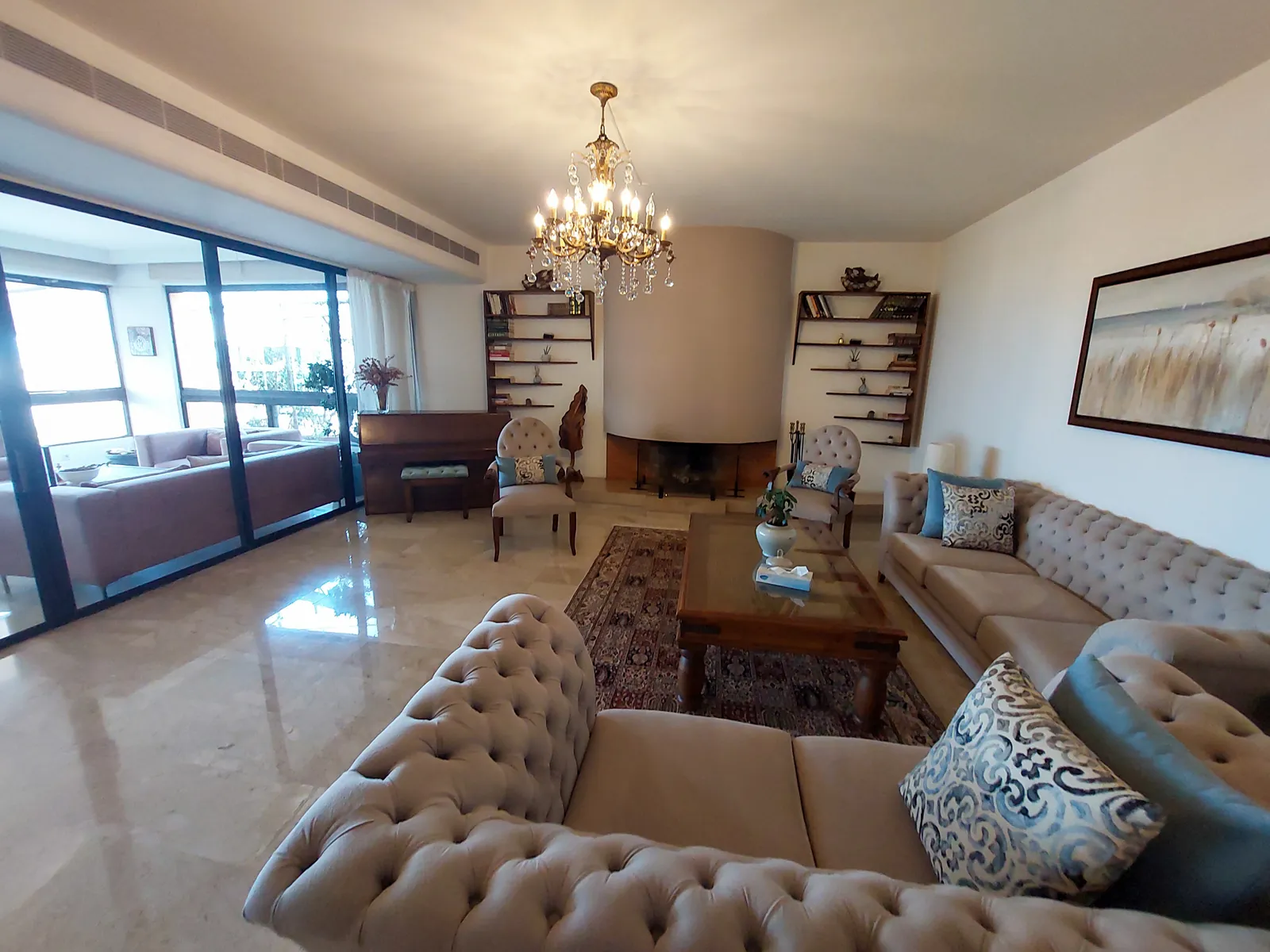 Fully Furnished Apartment in Mtayleb, Metn with Sea View