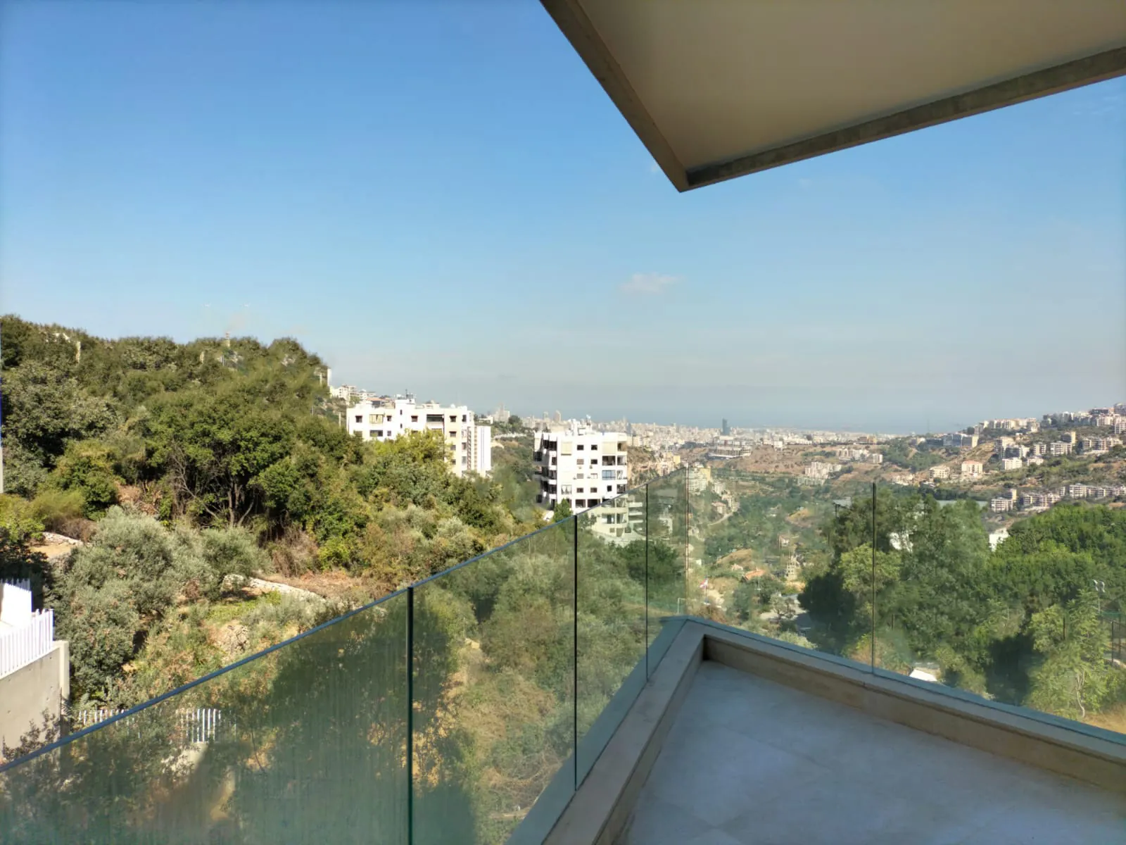 Prime Location Apartment in Louaizeh, Baabda with Mountain View
