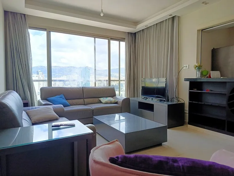 Furnished Apartment in Achrafieh with Mountain & City View — photo 1