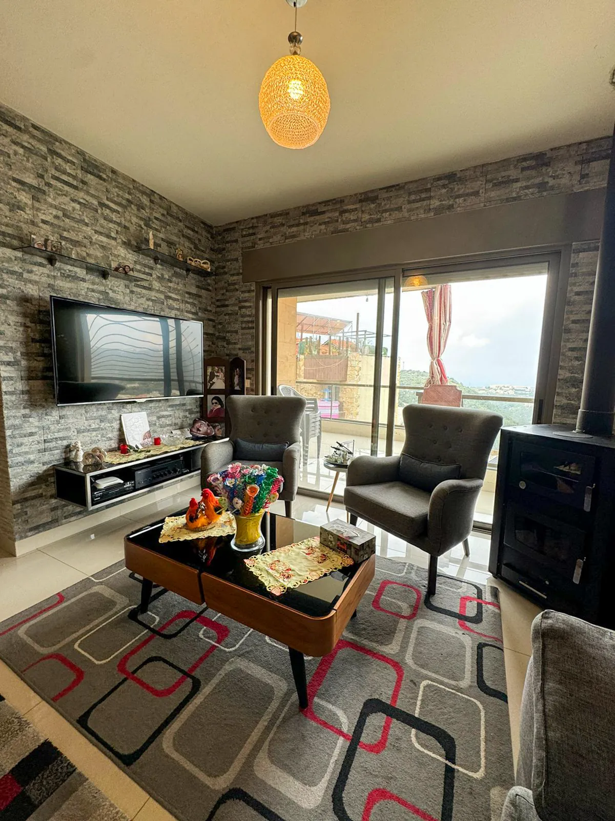 New Apartment in Zikrit, Metn with Sea and Mountain View — الصورة 2
