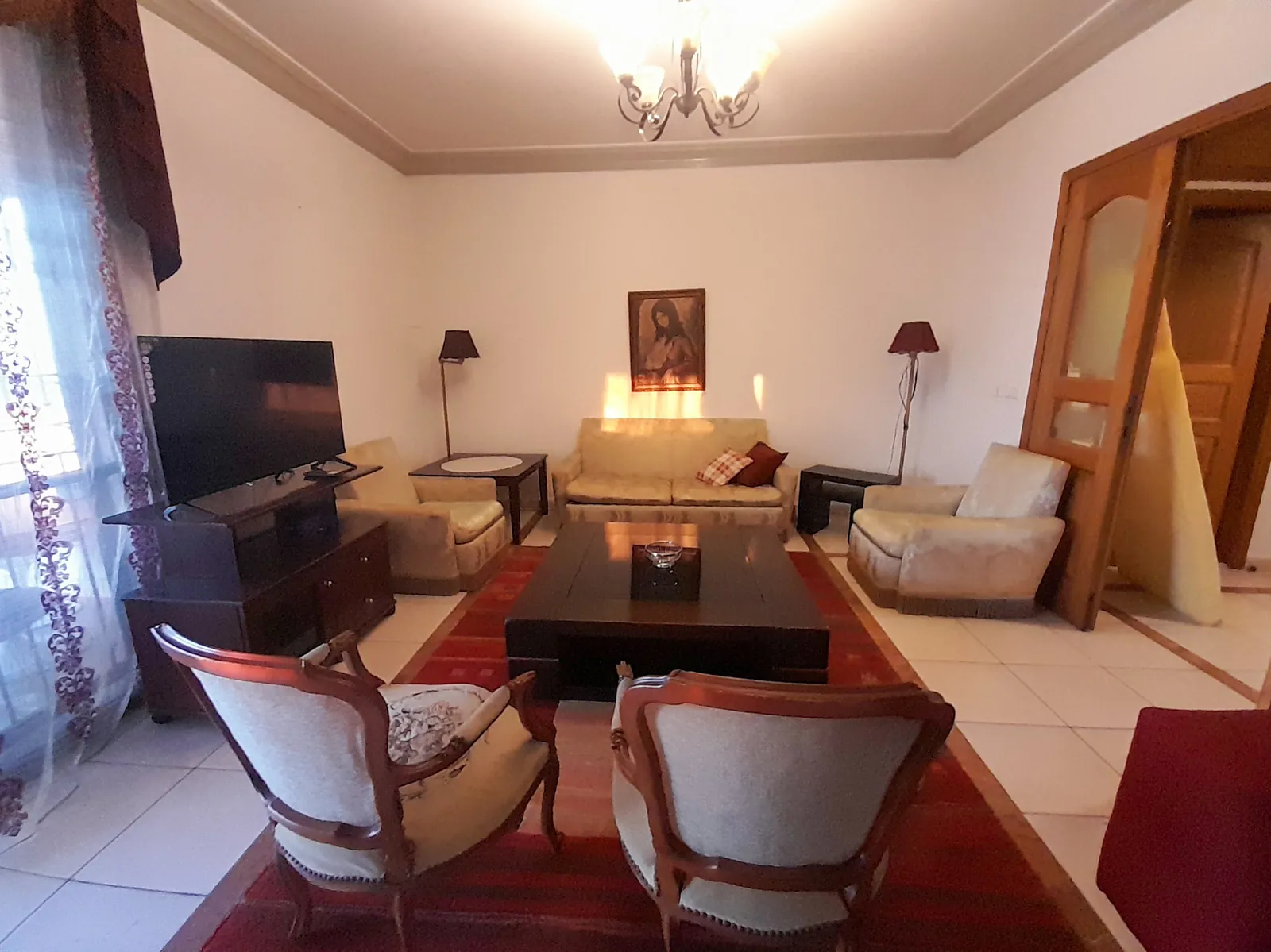 Furnished Apartment in Broumana, Metn with Mountain & Sea View