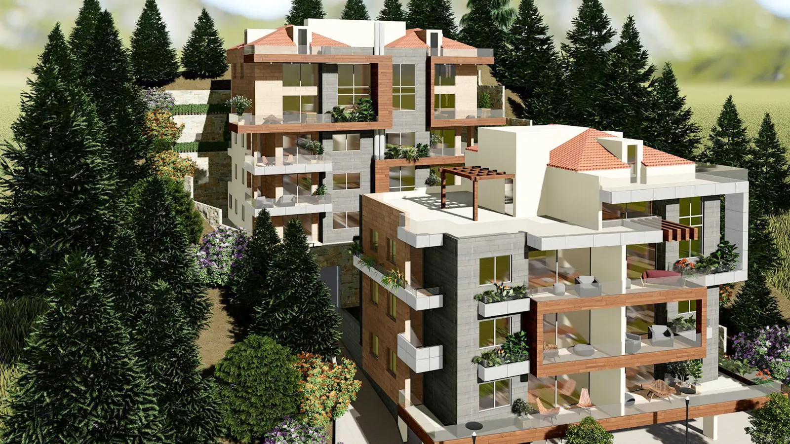 PAYMENT FACILITIES-Under Construction Apartment in Aoukar, Metn — الصورة 2