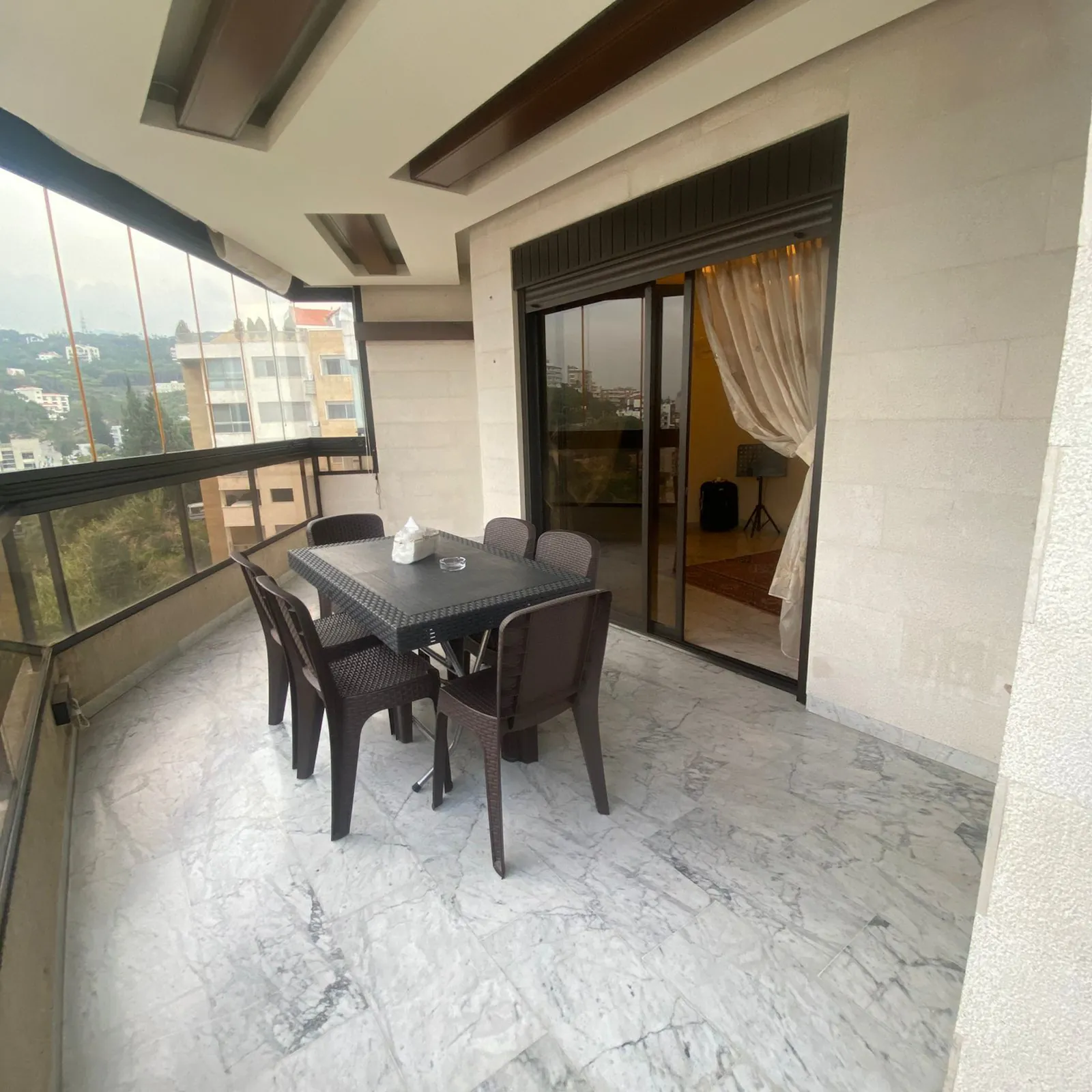Furnished Apartment in Bsalim, Metn with Breathtaking View