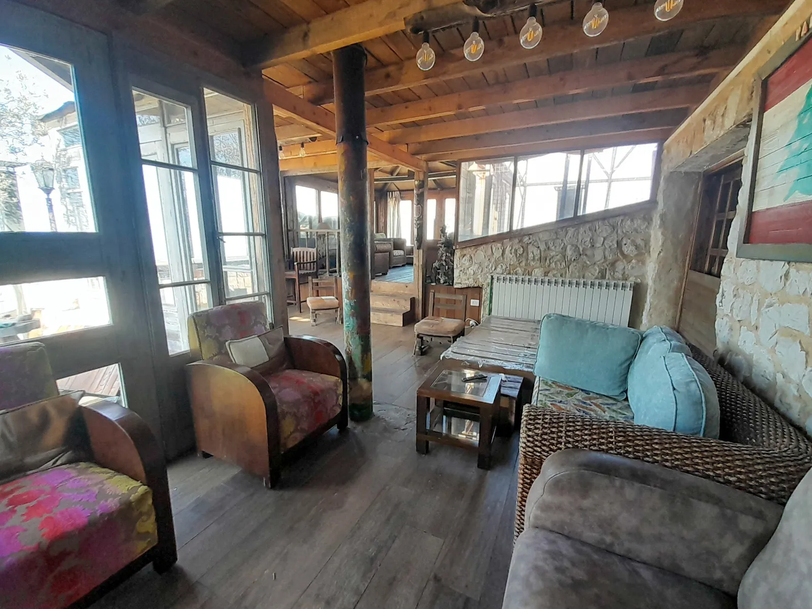 Frunished Apartment in Bikfaya, Metn with Mountain and Sea View — photo 2