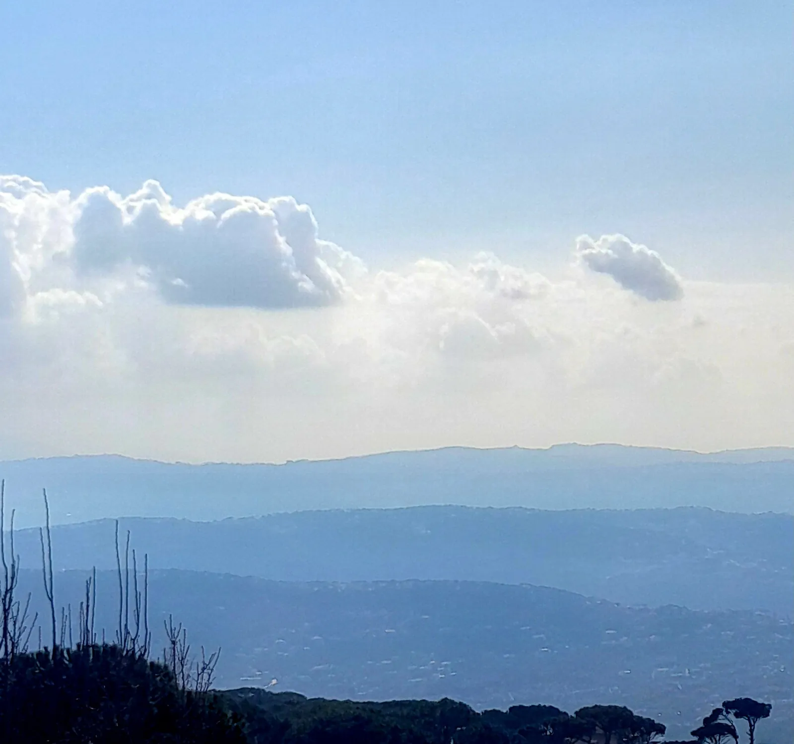 Land in Aayroun, Metn Overlooking the Mountains