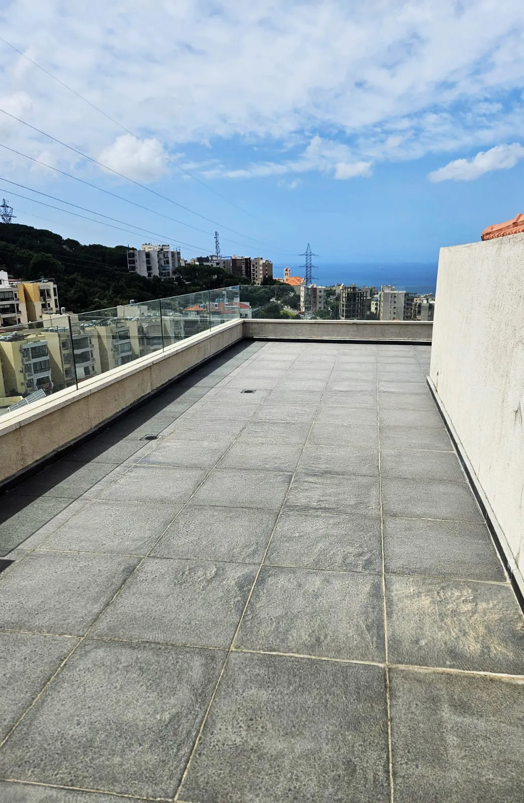 PAYMENT FACILITIES-Rooftop Apartment in Bsalim with Sea View