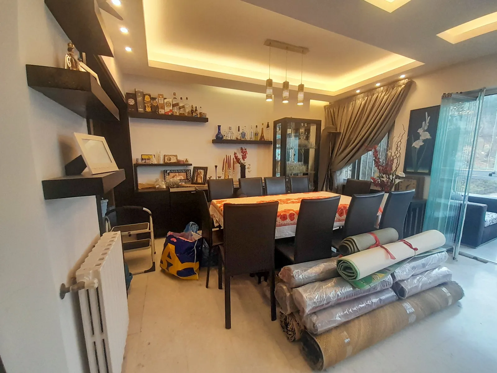 Furnished Apartment in Bhorsaf, Metn with Sea & Mountain View — الصورة 3