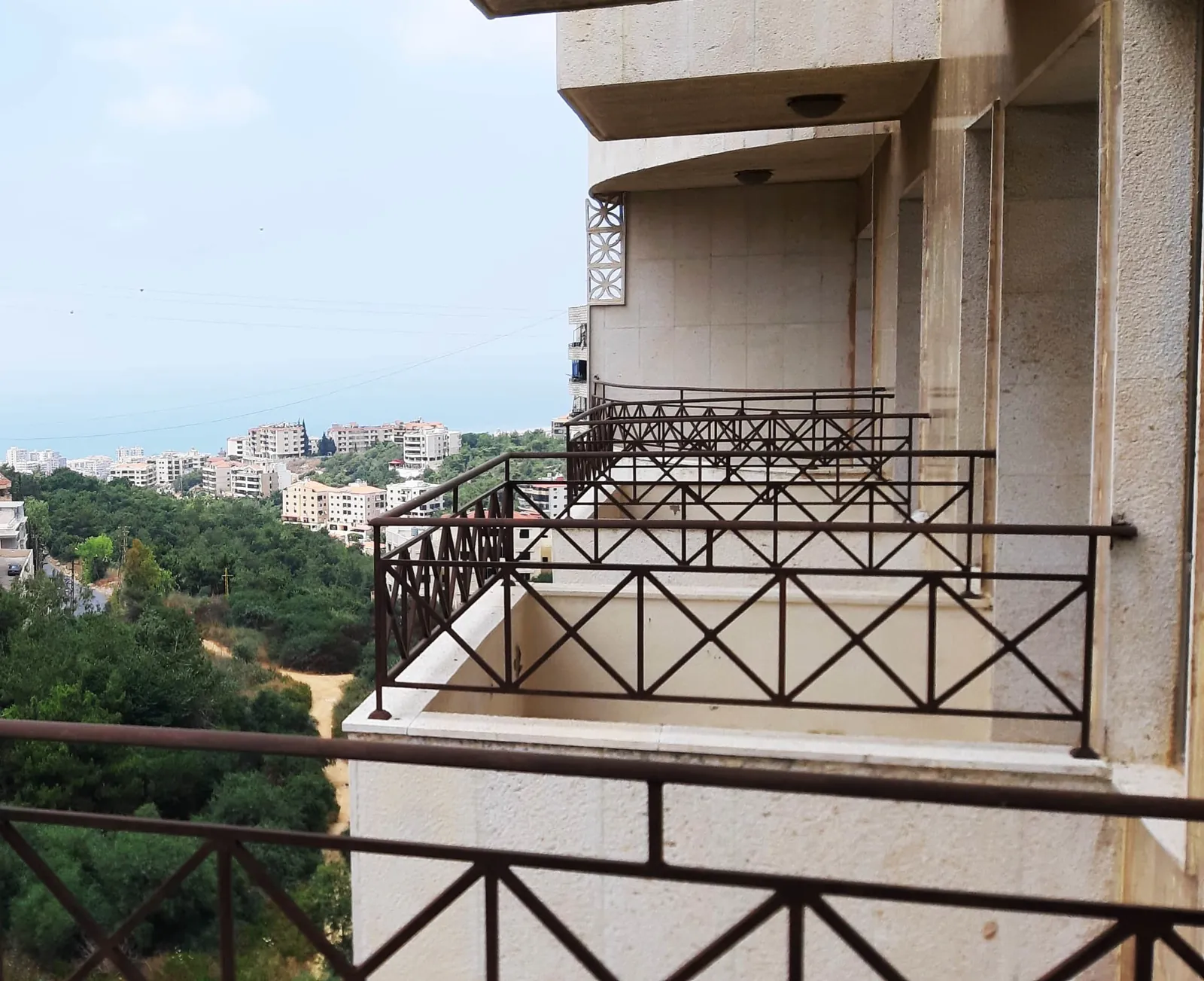 Apartment in Bchamoun, Aley with a Breathtaking Sea View