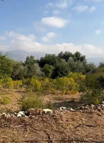Land in Ain Zein, Chouf Overlooking the Mountains