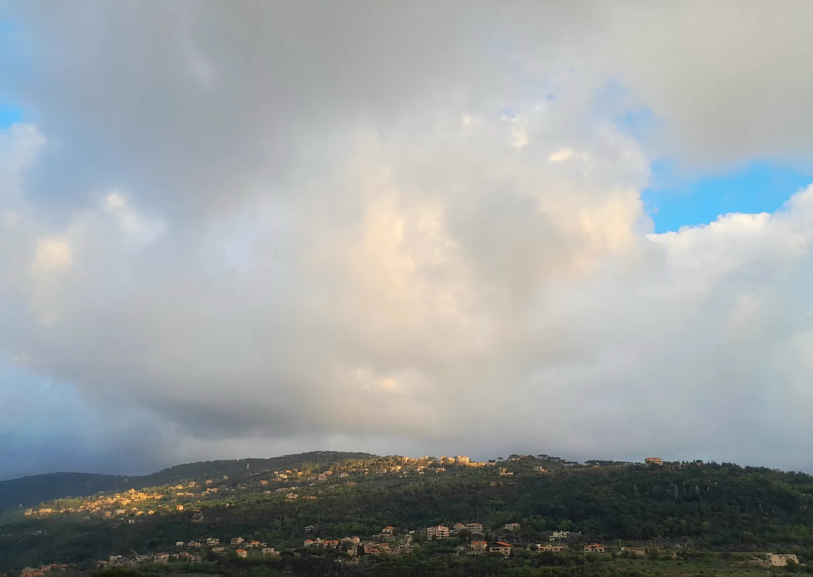 Land in Baabdat, Metn Overlooking the Mountains