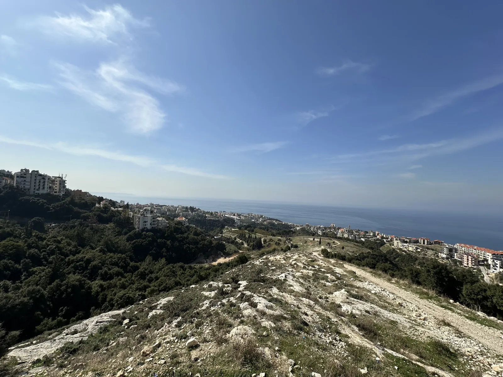 Land in Bouar, Keserwan with Full Sea View ( Unblockable)