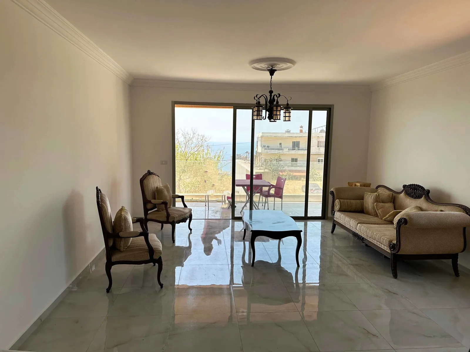 Furnished Apartment in Kfar Yassine, Keserwan with Sea View